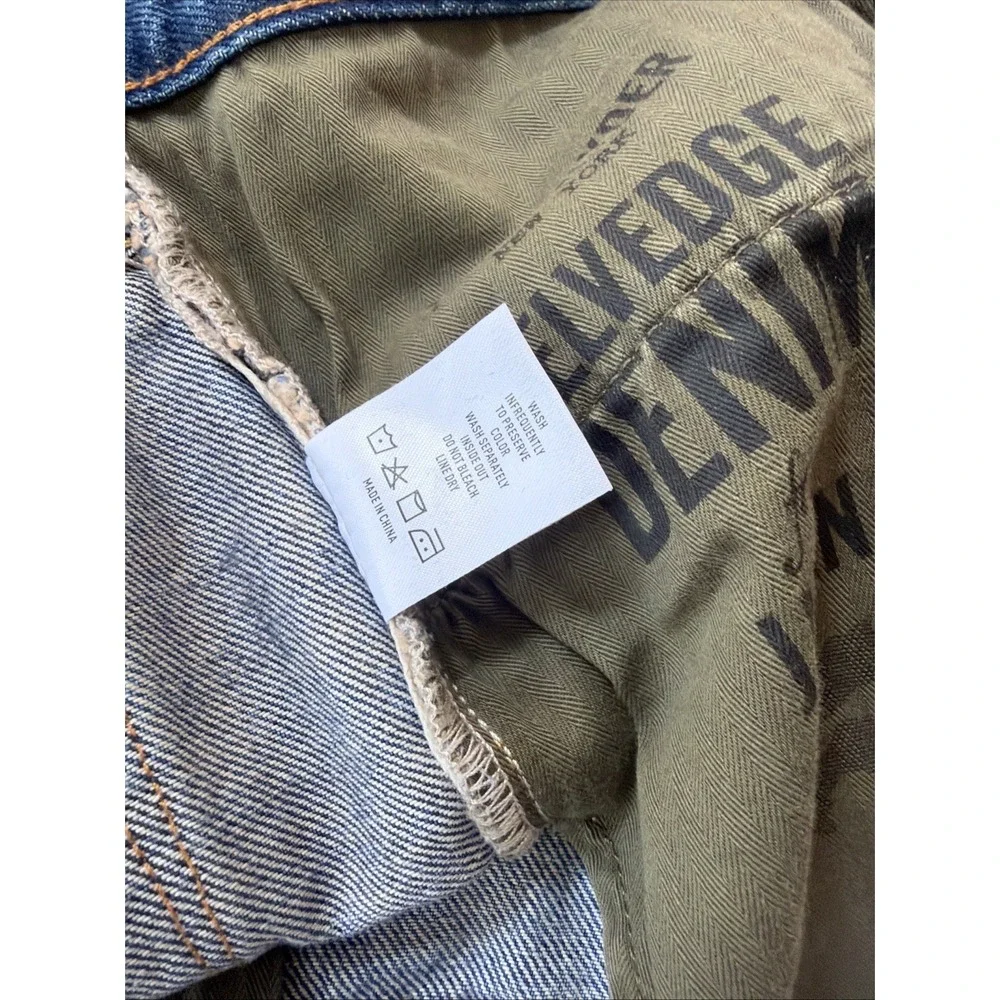 Todd Snyder Selvedge Jeans 34X32 Japanese Denim Button Fly Wash Distressed